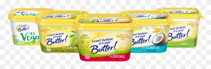 1143x318 Unbelievable Products Cant Believe Its Not Butter, Food, Dessert, Yogurt HD PNG Download