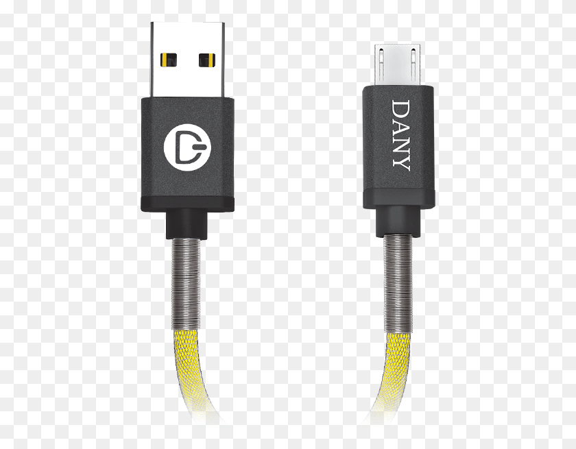 431x595 Unbreakable Flexible Cable With Smooth Finishing Dany, Adapter, Plug HD PNG Download