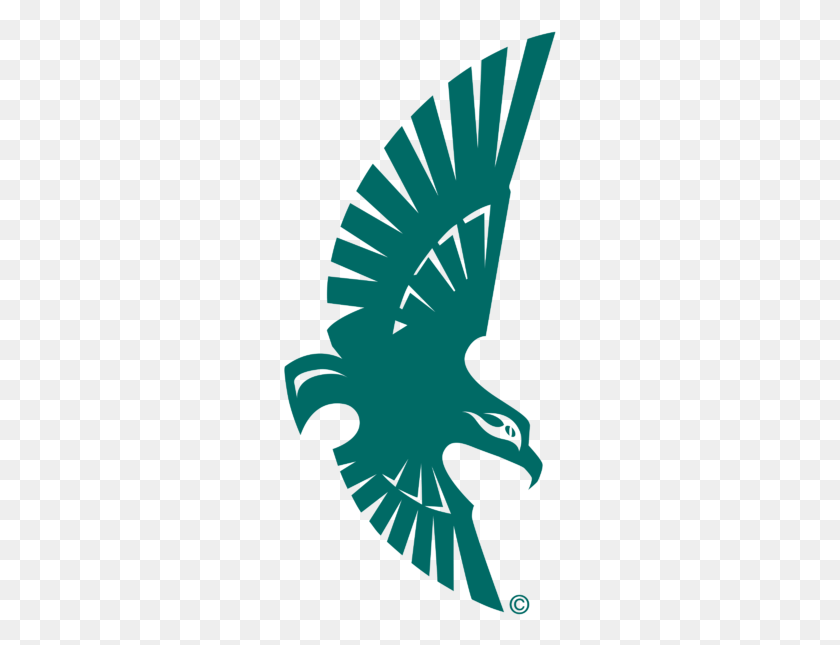 273x585 Unc Wilmington Seahawks Logo, Animal, Bird, Symbol HD PNG Download