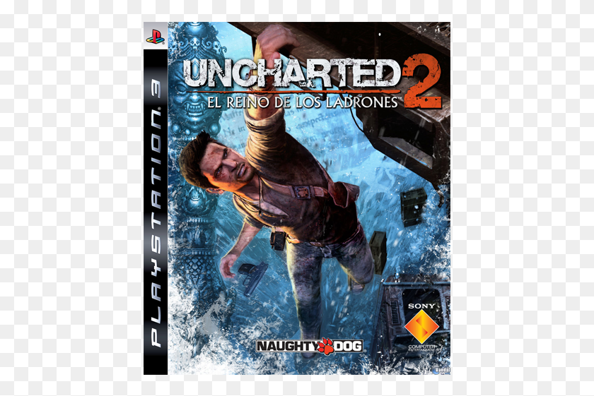 435x501 Uncharted 2 Entre Ladrones, Persona, Humano, Cartel Hd Png