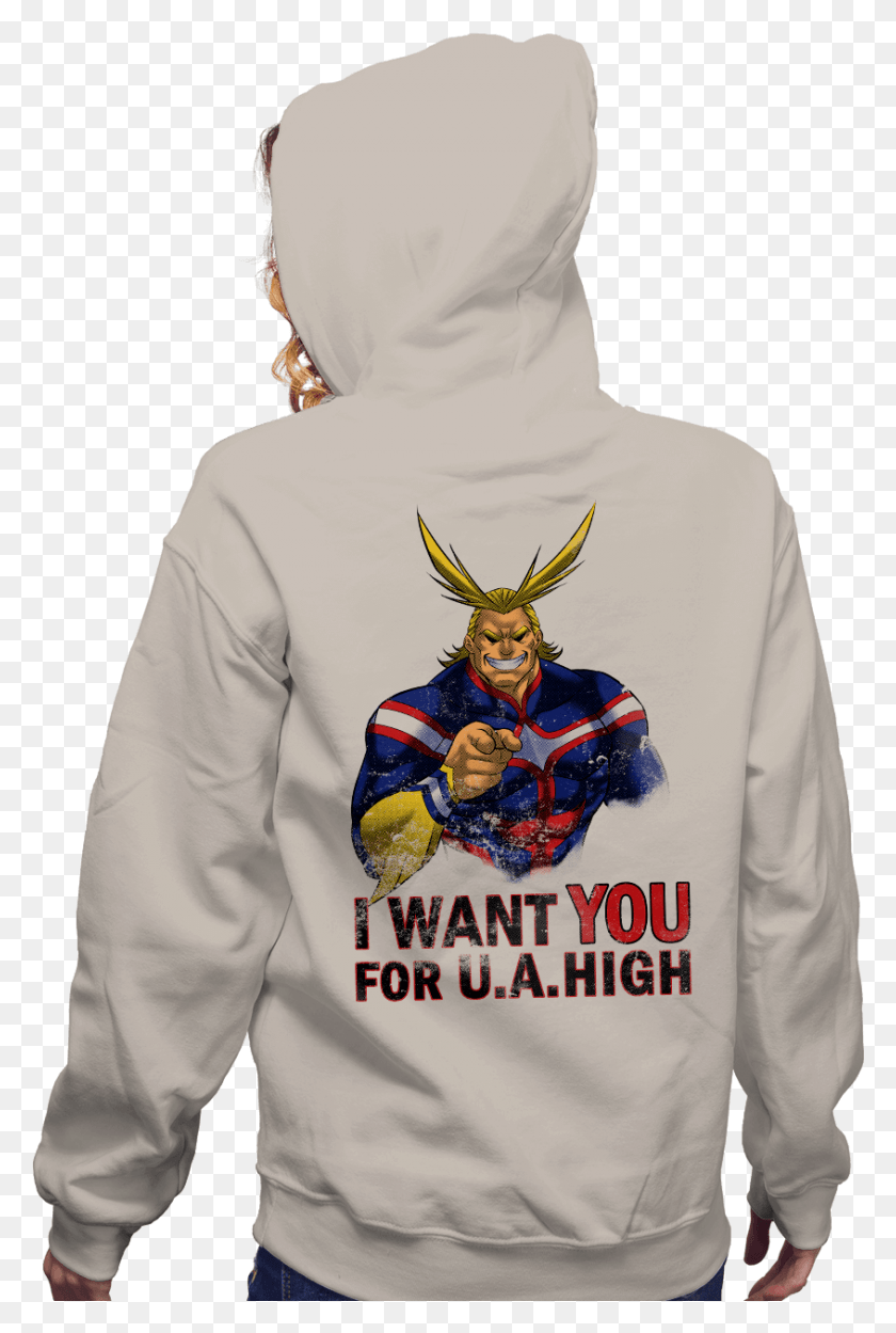 845x1289 Uncle All Might All Might Shirt Design, Clothing, Apparel, Sweatshirt Descargar Hd Png