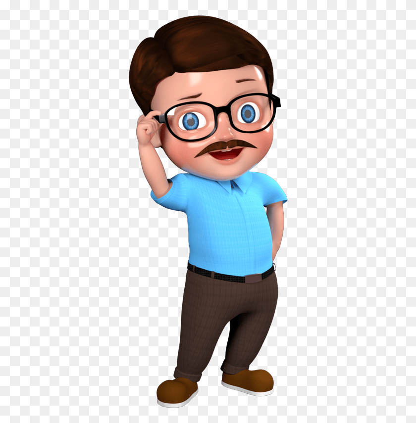 322x795 Uncle Bob Cartoon, Doll, Toy, Person HD PNG Download