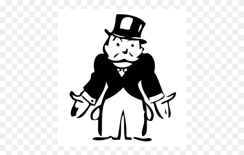 443x475 Uncle Pennybags Monopoly Broke, Performer, Person, Human HD PNG Download