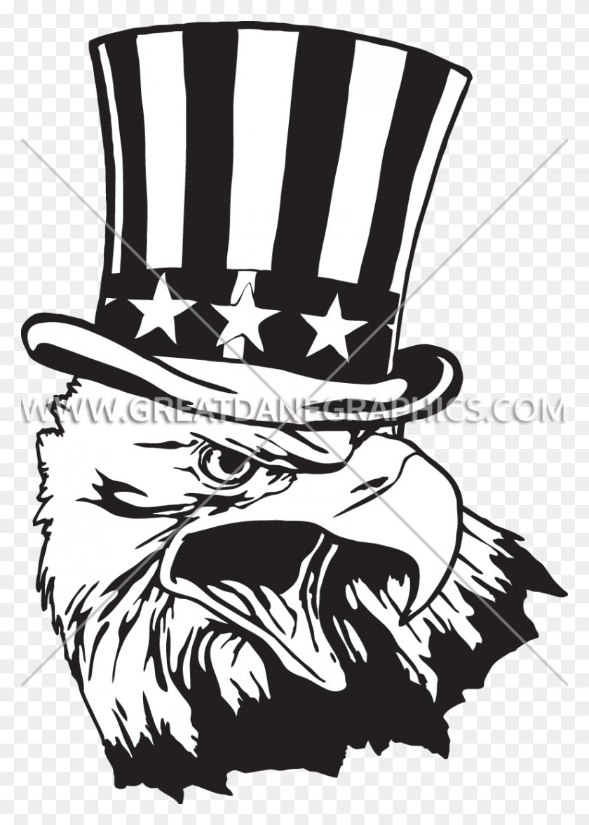 825x1181 Uncle Sam Eagle Uncle Sam, Bow, Symbol HD PNG Download