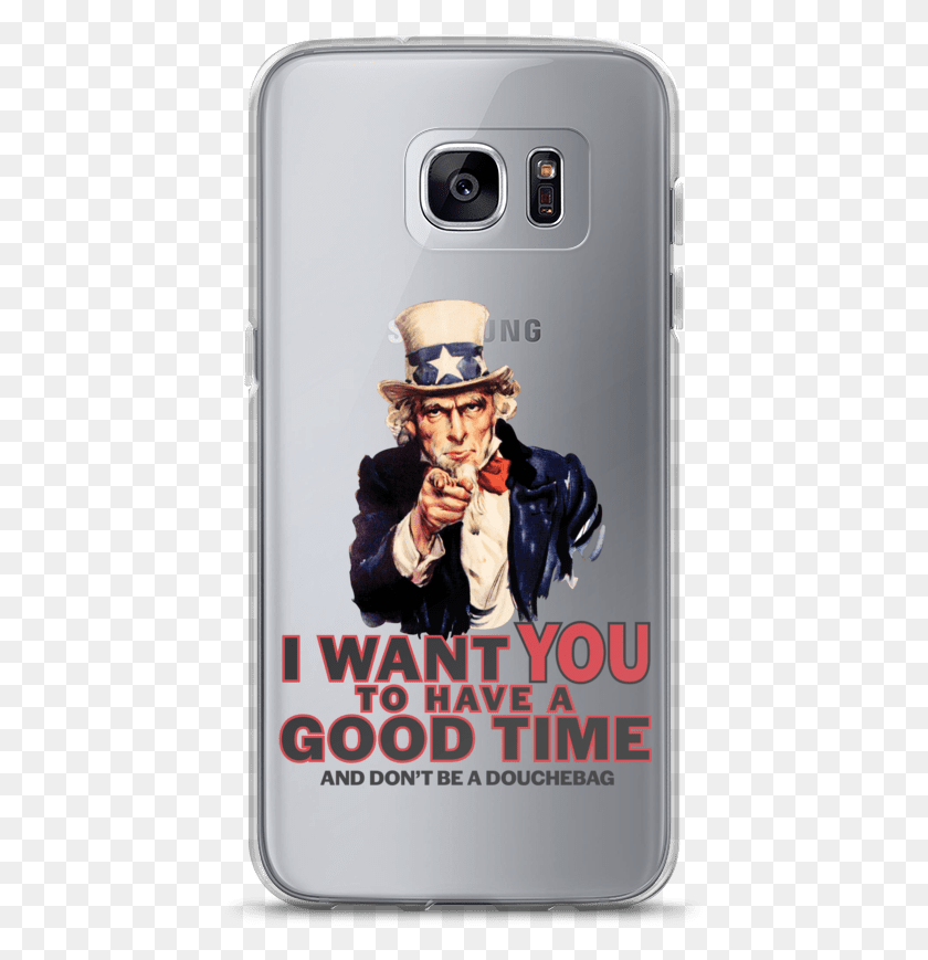 433x809 Uncle Sam Good Times Samsung Case Uncle Sam, Hat, Clothing, Apparel HD PNG Download