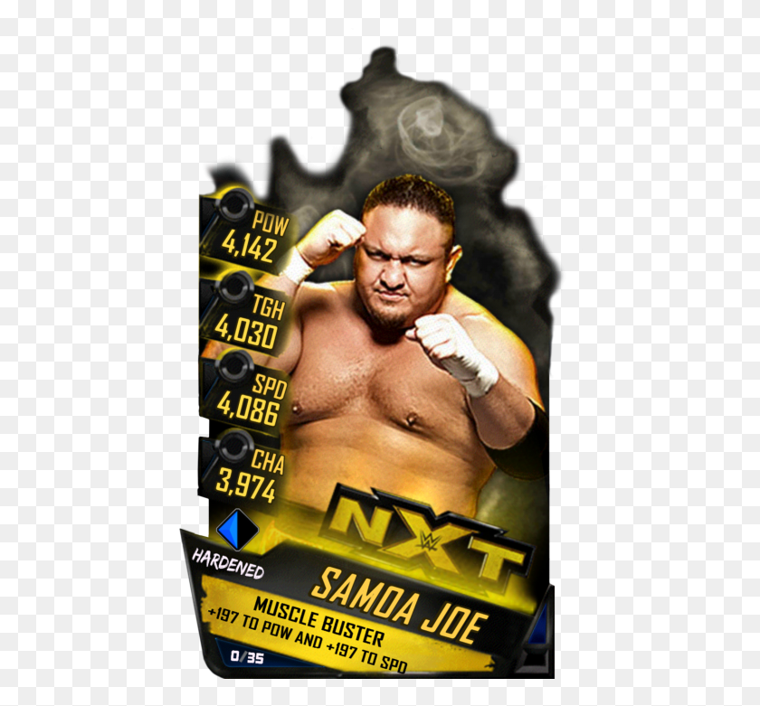 448x721 Uncommon Samoa Joe Andrade Cien Almas Supercard, Person, Human, Sport HD PNG Download