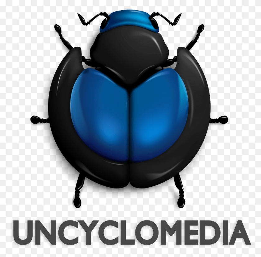 1031x1017 Логотип Uncyclomedia Синий Навозный Жук, Сфера, Животное, Бутылка Hd Png Скачать