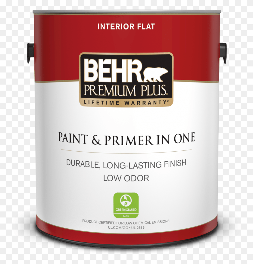 1214x1267 Undefined Behr Interior Flat Ultra Pure White, Paint Container, Tin, Can HD PNG Download