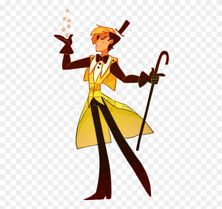 444x731 Undefined Gravity Falls Bill Cipher Human, Symbol, Coat, Clothing HD PNG Download
