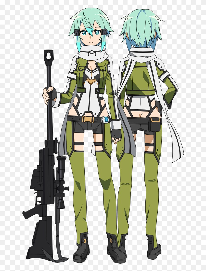 660x1045 Undefined Sword Art Online Sinon Costume, Person, Human, Knight HD PNG Download
