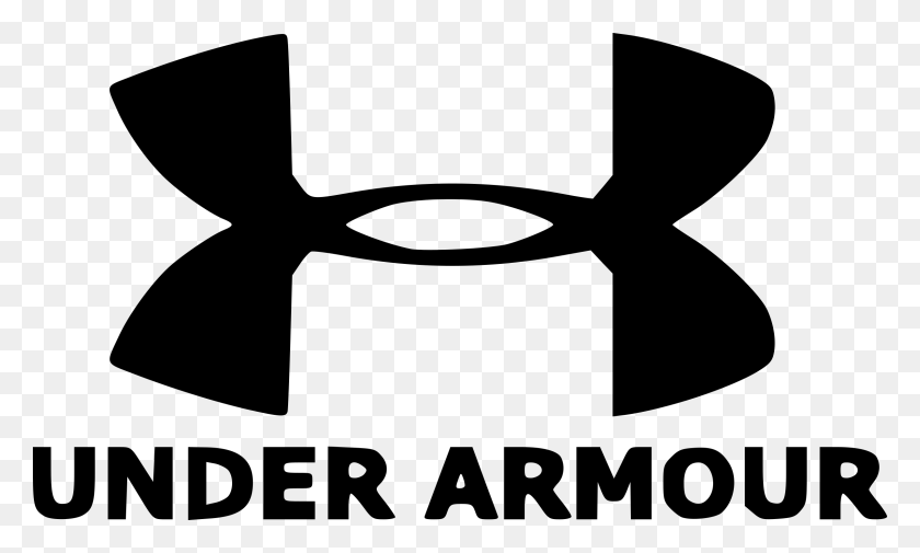2400x1371 Under Armour Logo Black And White Under Armour Logo Transparent, Gray, World Of Warcraft HD PNG Download