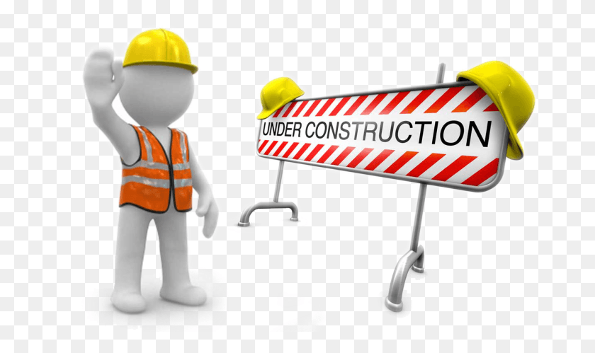 693x439 Under Construction, Fence, Barricade, Person HD PNG Download