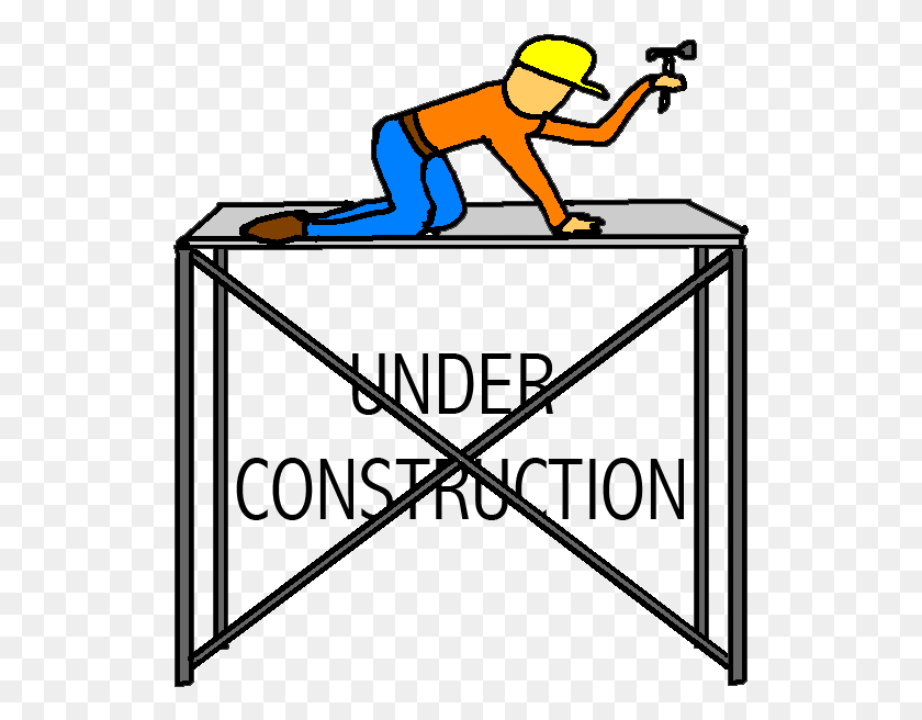 525x596 Under Construction Cartoon, Text, Worker, Carpenter HD PNG Download