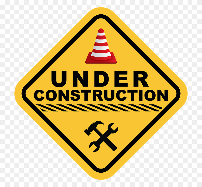 720x720 Under Construction Shine A Light On Road Safety, Symbol, Sign, Road Sign HD PNG Download
