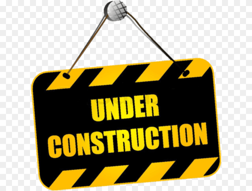 637x637 Under Construction Under Construction, Fence, Barricade, First Aid Sticker PNG