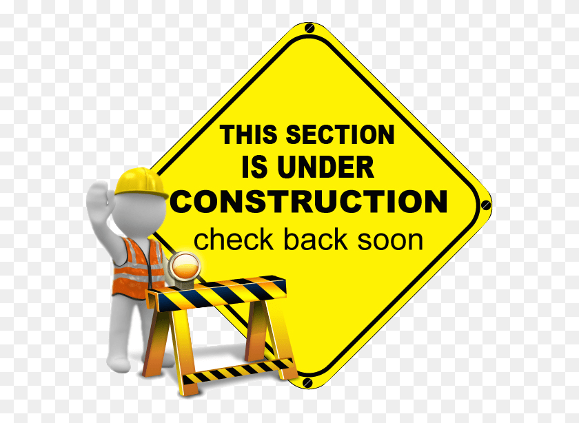 595x554 Under Construction Website Under Construction Image, Symbol, Sign, Road Sign HD PNG Download
