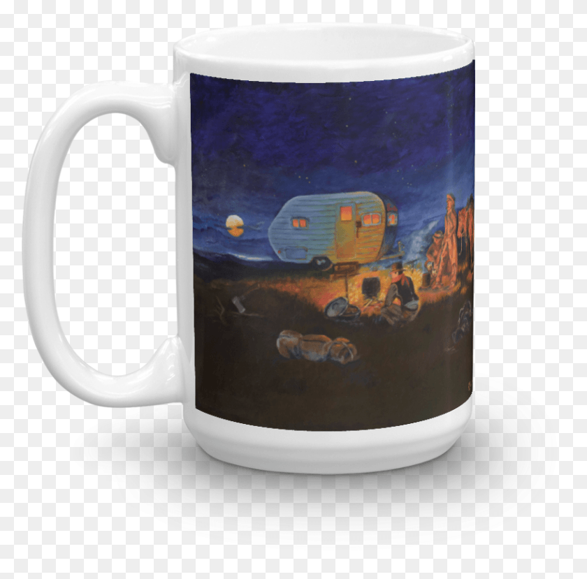 816x805 Under Starry Skies Coffee Cup, Cup, Saucer, Pottery HD PNG Download