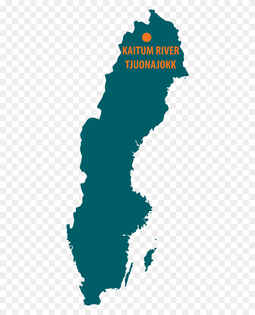 405x980 Under The Midnight Sun The Kaitum River With Its Rapids Sweden Map Grey, Person, Human HD PNG Download