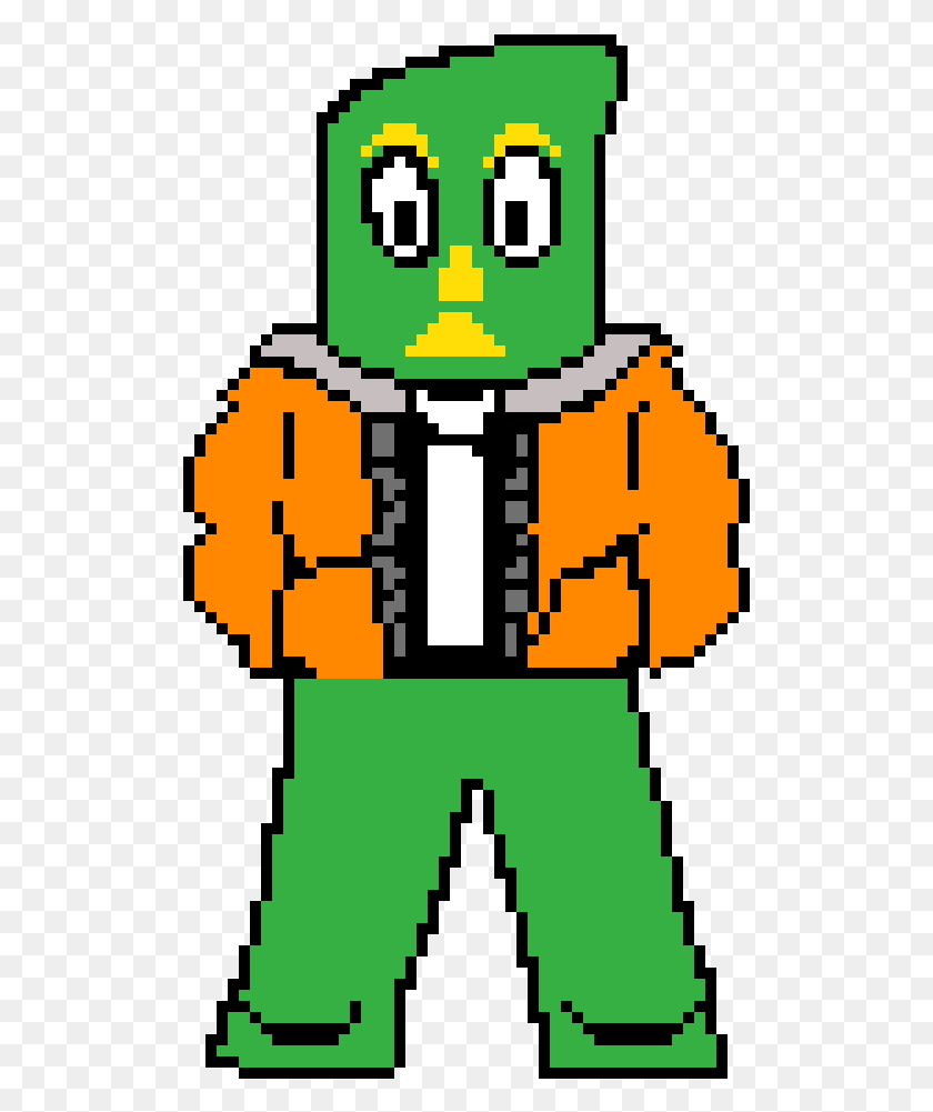 511x941 Underclay Au Gumby Sprite Colored Pixel Art Bill Cipher, Machine, Pac Man, Vise HD PNG Download