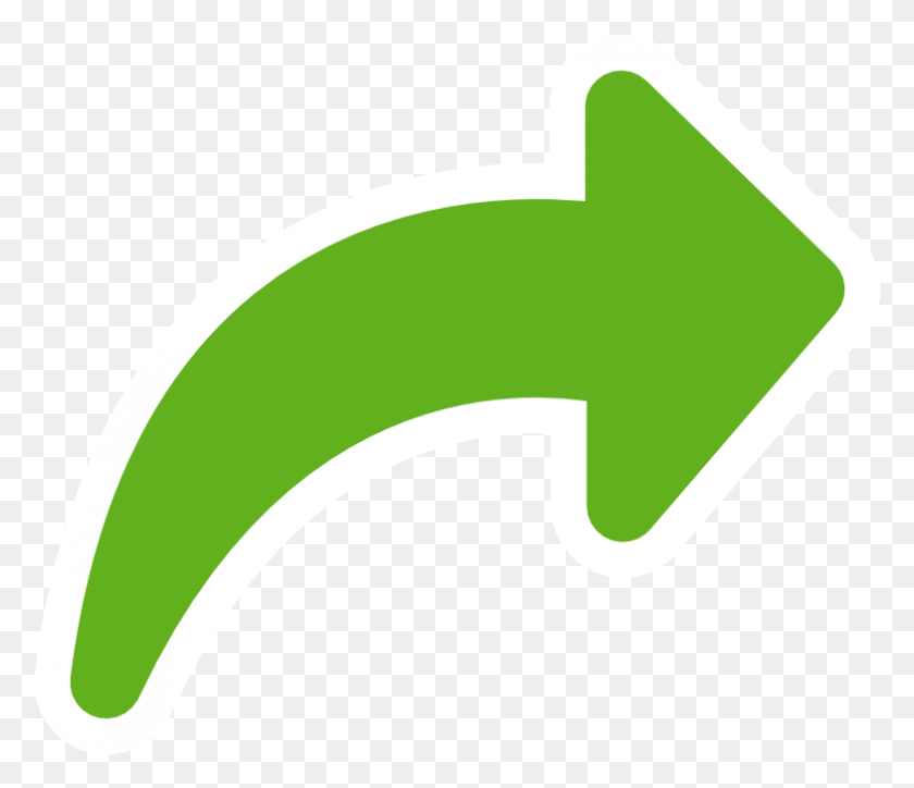 785x669 Underline Swirl Flecha Curva Verde, Logo, Symbol, Trademark HD PNG Download