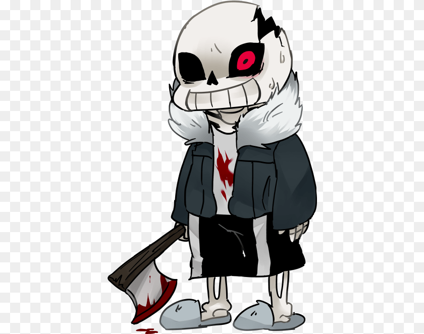 Undertale Au Horrortale Sans, Book, Comics, Publication, Person Sticker PNG