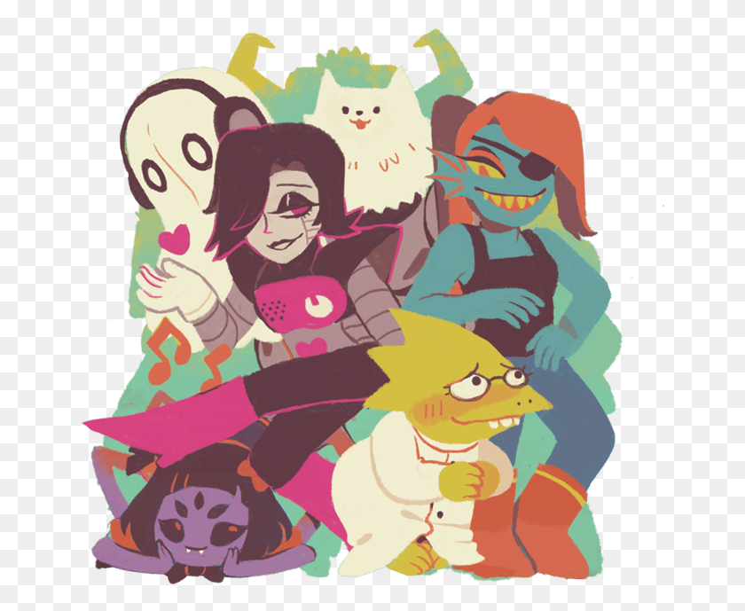 661x629 Undertale Charm 3 Cartoon, Graphics, Person HD PNG Download