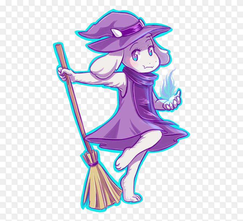 475x705 Undertale Clothing Vertebrate Fictional Character Line Young Toriel, Cleaning, Broom, Outdoors HD PNG Download