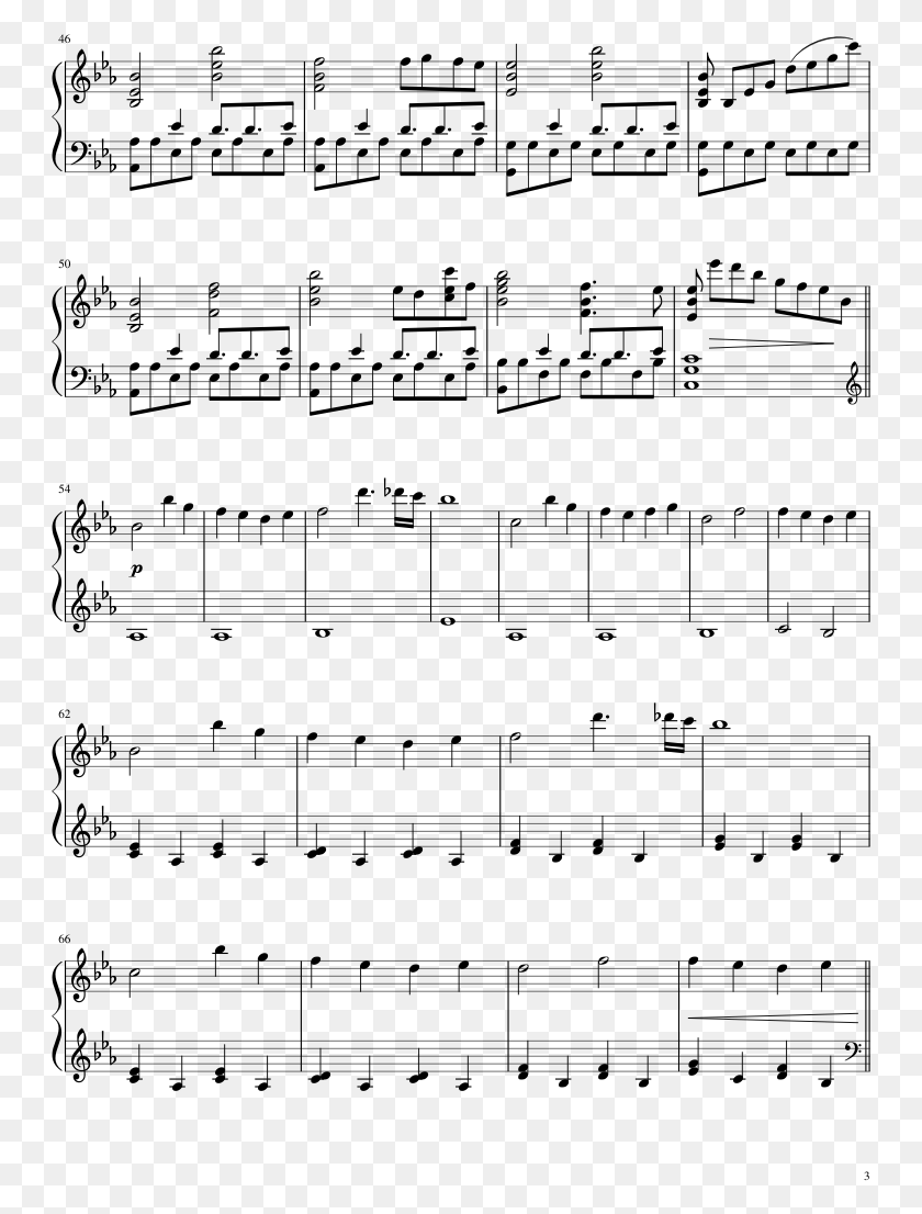 747x1046 Undertale Sheet Music Composed By Toby Fox Arranged Minecraft Soundtrack Nuty Na Skrzypce, Gray, World Of Warcraft HD PNG Download