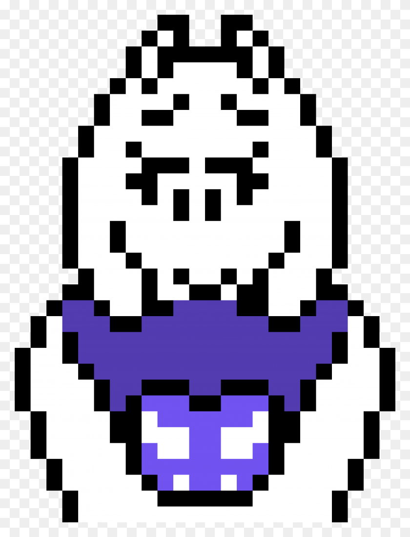 4561x6081 Descargar Png Undertale Toriel Overworld Sprite, Pac Man, Alfombra, Stencil Hd Png