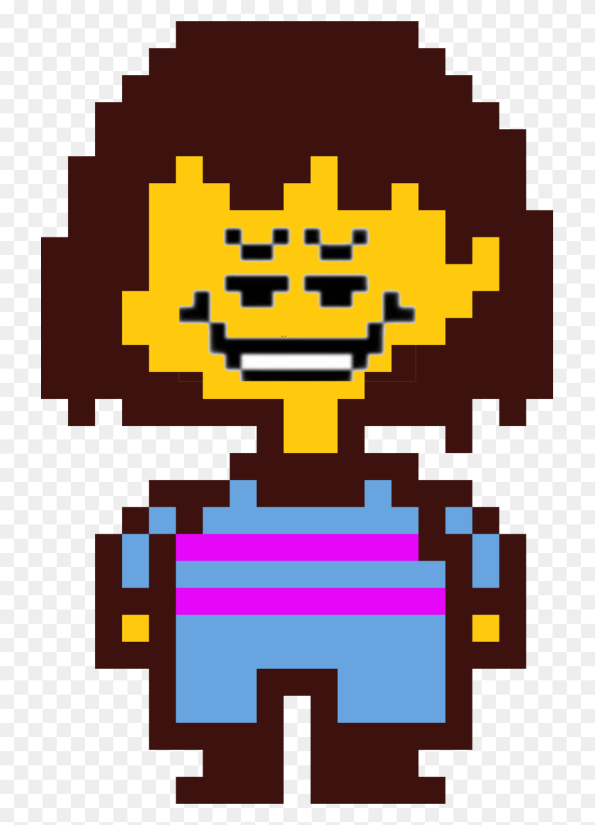 723x1104 Undertale Unused Chara Sprite, Pac Man, Graphics HD PNG Download