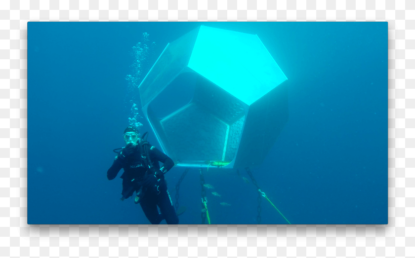1498x890 Подводная Художественная Инсталляция Открывается Недалеко От Побережья Каталины Под Водой, Вода, На Открытом Воздухе, Человек Hd Png Скачать