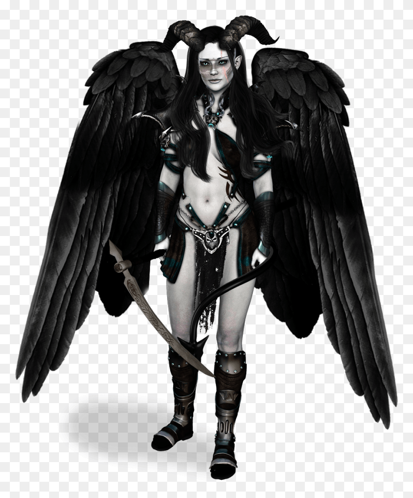 896x1095 Underworld Guardian Angel, Archangel, Person HD PNG Download