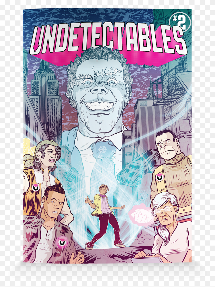 876x1193 Undetectables Undetectables El Poder De Vivir, Persona, Humano, Comics Hd Png