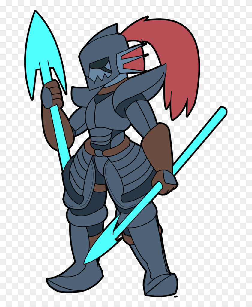 681x961 Undyne By Adayforyou Undyne Armor, Person, Human, Ninja HD PNG Download