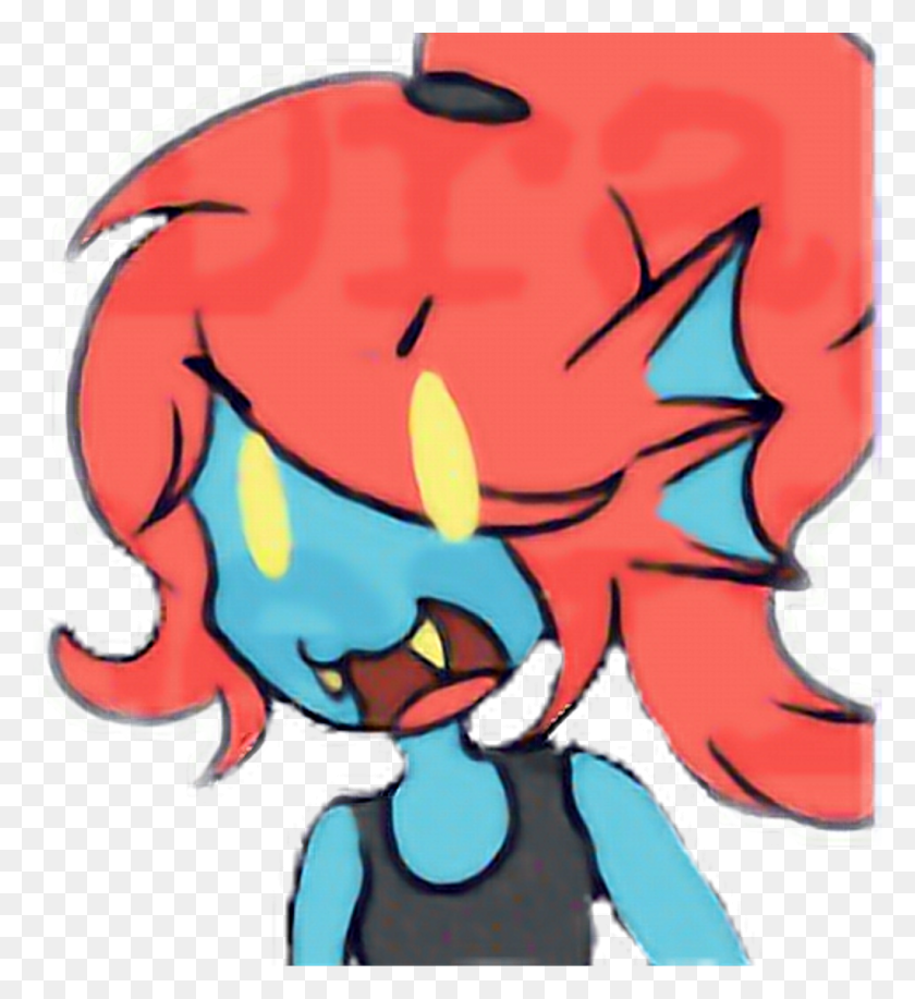 1024x1126 Descargar Png / Etiqueta Engomada De La Undyne, Etiqueta, Texto Hd Png