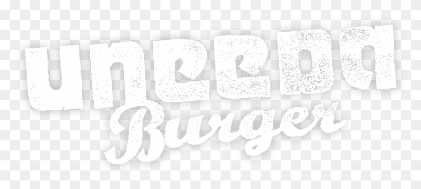 1890x770 Uneeda Burger Calligraphy, Текст, Алфавит, Номер Hd Png Скачать