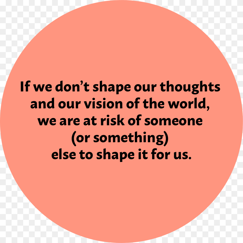 Unenslaved From The Realities That Have Been Created Circle, Disk, Text Clipart PNG