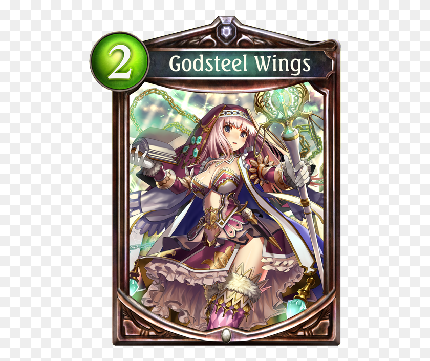 493x645 Unevolved Godsteel Wings City Of Gold Shadowverse, Manga, Comics, Book HD PNG Download