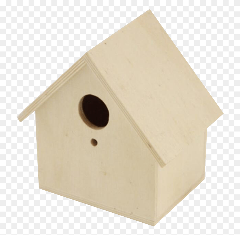726x762 Unfinished Wood Birdhouse Unfinished Wood Birdhouse Wood, Plywood, Brick, Box HD PNG Download
