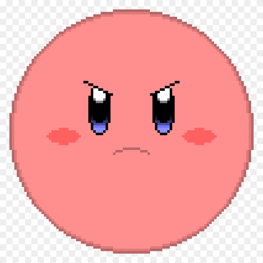 1188x1188 Unhappy Kirby Terraria King Slime, Pac Man, Bowling HD PNG Download