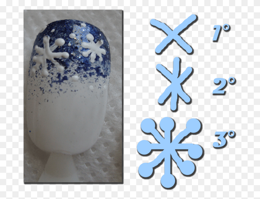 692x585 Unhas Fazer Flocos De Neve Nas Unhas, Porcelain, Pottery HD PNG Download