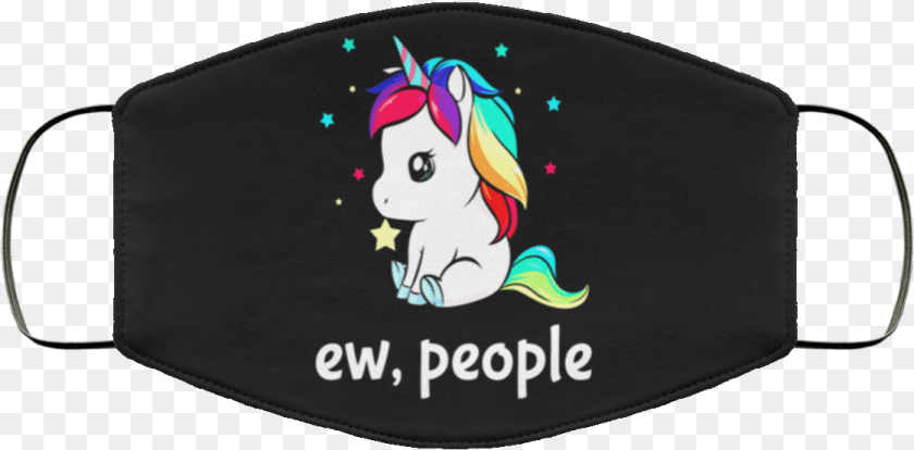 1121x553 Unicorn Ew People Face Mask Unicorn Ew People Mask, Cushion, Home Decor, Accessories, Bag Sticker PNG