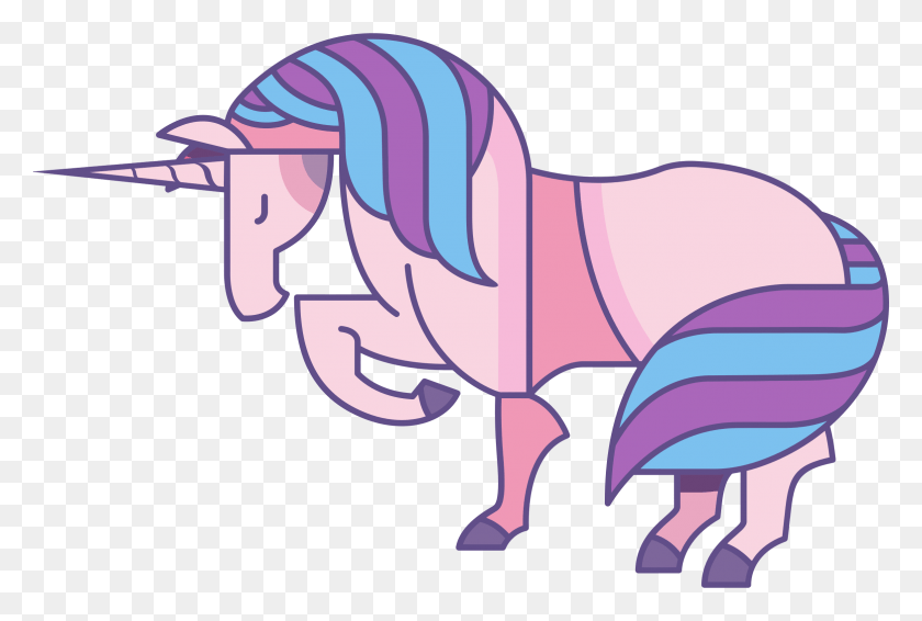 Unicorn Horn Drawing Pink Cat Cartoon Unicorn Transparent, Animal, Reptile, Dinosaur HD PNG Download