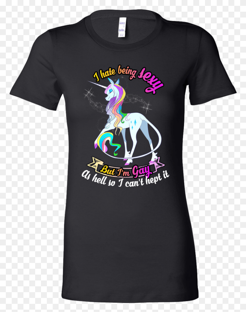 793x1025 Unicorn I Hate Being Sexy But I M Gay As Hell So I Itachi Naruto T Shirt, Clothing, Apparel, T-shirt HD PNG Download