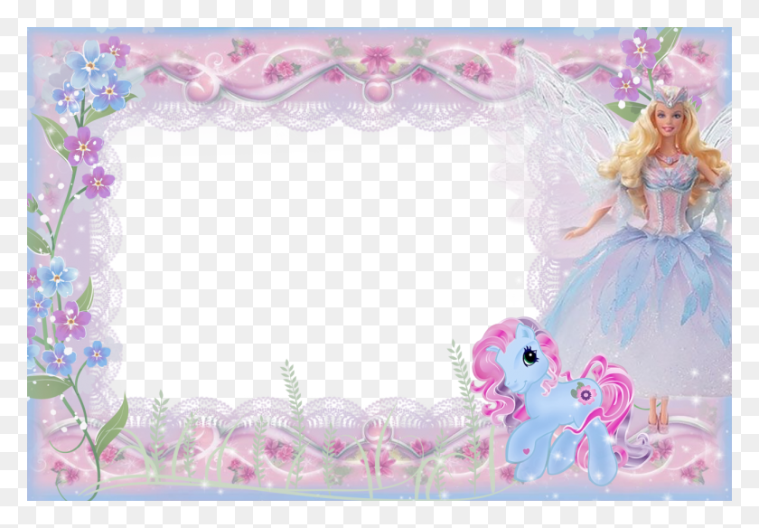 1295x870 Unicorn Photo Frames, Doll, Toy, Barbie HD PNG Download