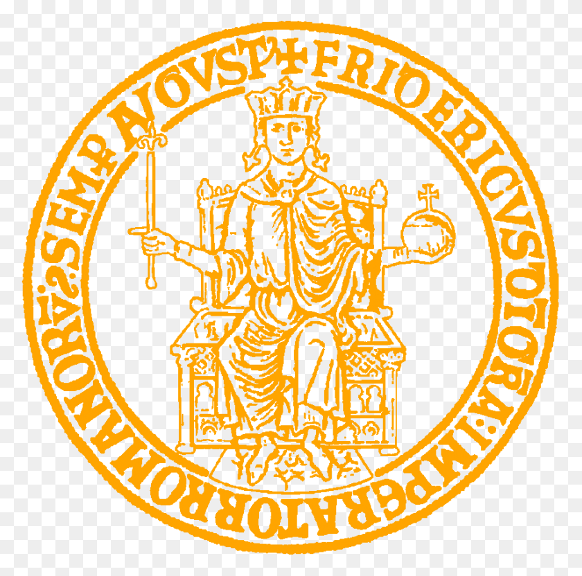 855x847 Unina University Of Неаполь Федерико Ii, Логотип, Символ, Товарный Знак Hd Png Скачать