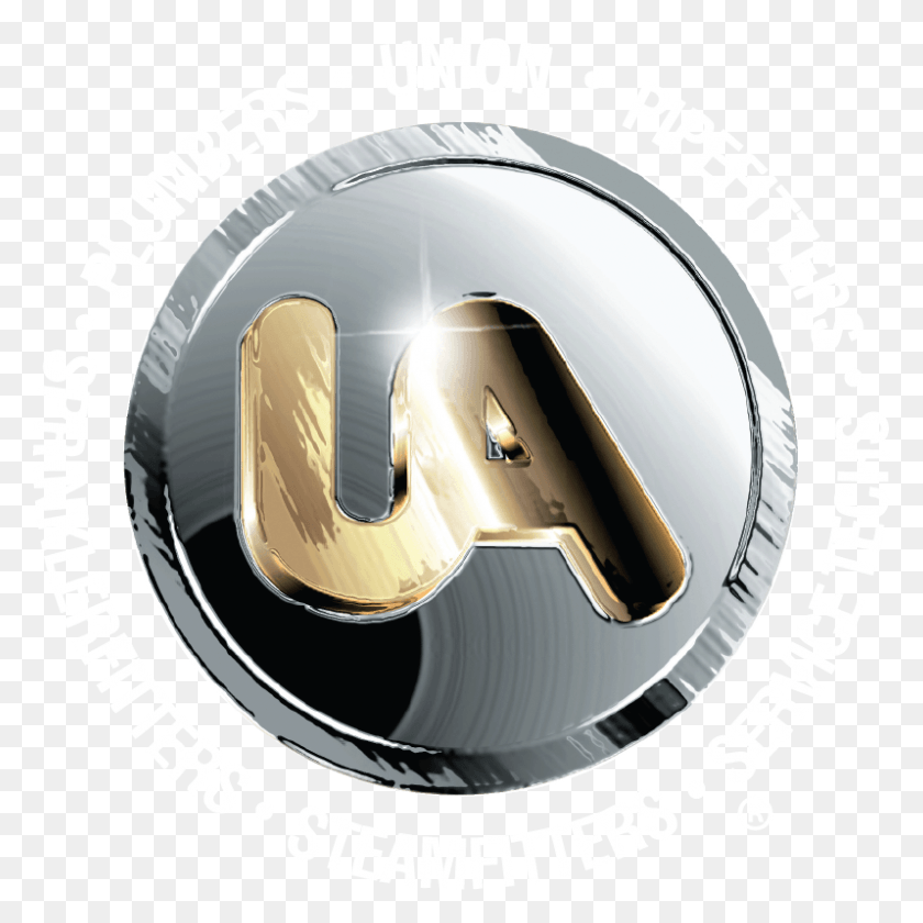798x798 Union Plumbers Fitters Welders And Service Technicians Plumbers And Pipefitters Union, Helmet, Clothing, Apparel HD PNG Download