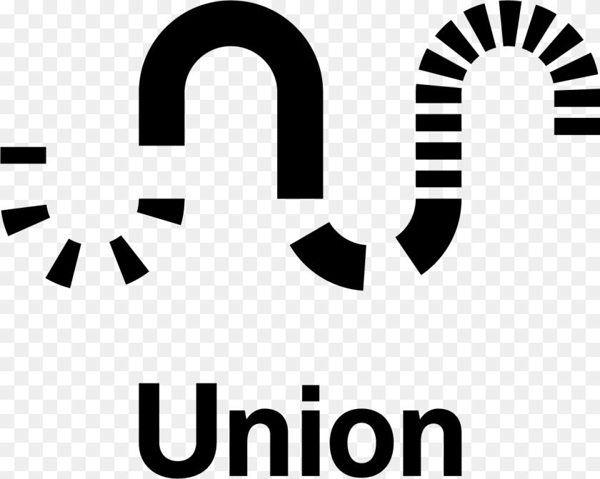 Union Station Toronto Logo, Gray PNG