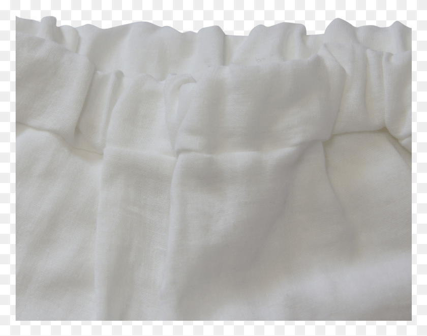 1001x772 Unionini White Gauze Frill Pants Ruffle, Diaper, Furniture, Tablecloth HD PNG Download