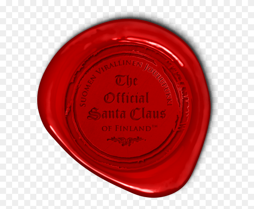 613x630 Unique And Genuine Santa Claus Circle, Wax Seal, Frisbee, Toy HD PNG Download